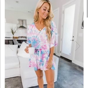 Tie Dye Lounge Wear Set